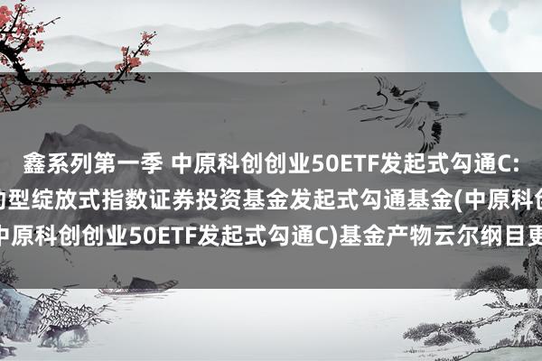 鑫系列第一季 中原科创创业50ETF发起式勾通C: 中原中证科创创业50走动型绽放式指数证券投资基金发起式勾通基金(中原科创创业50ETF发起式勾通C)基金产物云尔纲目更新(2024-10-16)