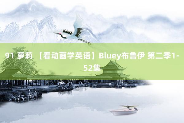 91 萝莉 【看动画学英语】Bluey布鲁伊 第二季1-52集