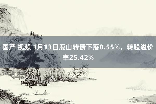 国产 视频 1月13日鹿山转债下落0.55%，转股溢价率25.42%